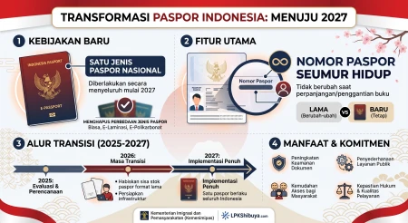 Kabar Baik! Mulai 2027 Indonesia Terapkan Satu Jenis Paspor Nasional dan Nomor Seumur Hidup