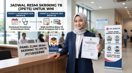 Resmi! Kemenkes Jepang Tetapkan Jadwal Skrining TB (JPETS) untuk Indonesia: Berlaku Mulai November 2026